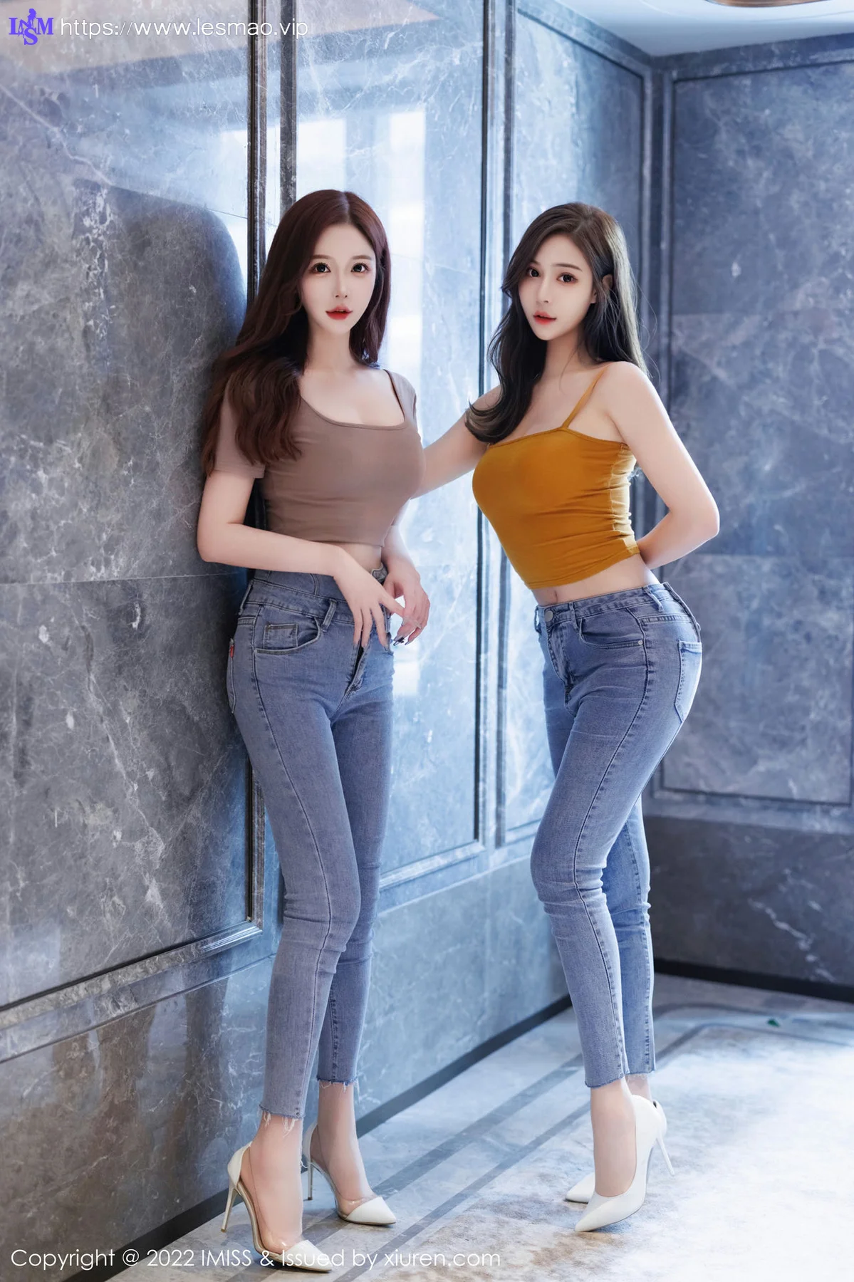 IMiss 爱蜜社 Vol.697 Lavinia与LindaLinda 合集写真 - 2