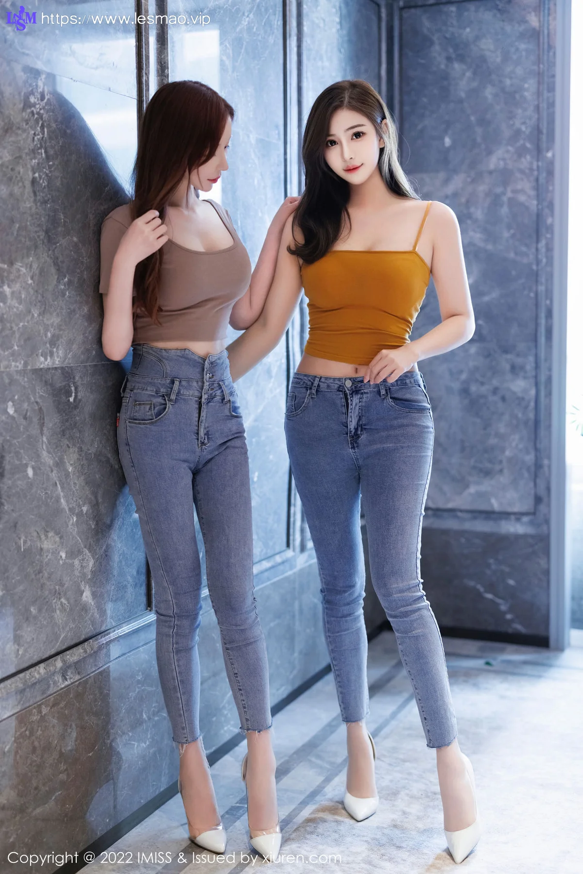 IMiss 爱蜜社 Vol.697 Lavinia与LindaLinda 合集写真 - 3