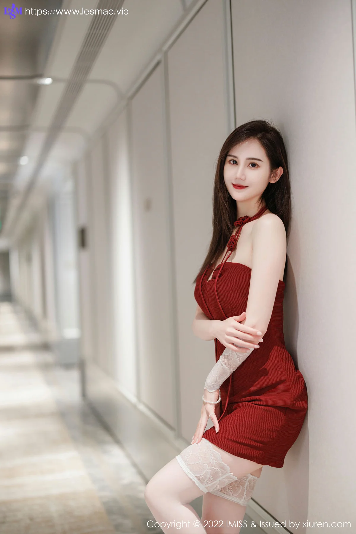 IMiss 爱蜜社 Vol.698 SISY思 连衣短裙性感写真 - 3