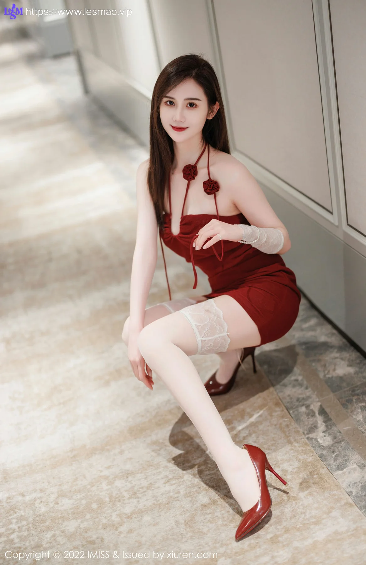 IMiss 爱蜜社 Vol.698 SISY思 连衣短裙性感写真 - 6