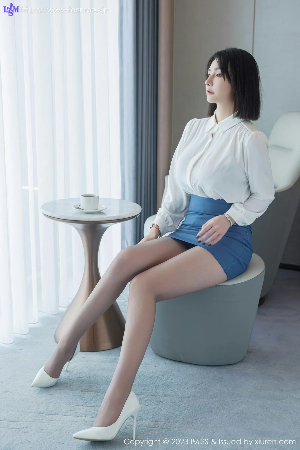 IMiss 爱蜜社 Vol.737 Evon陈赞之 黑色蕾丝内衣最新性感写真22 - 6