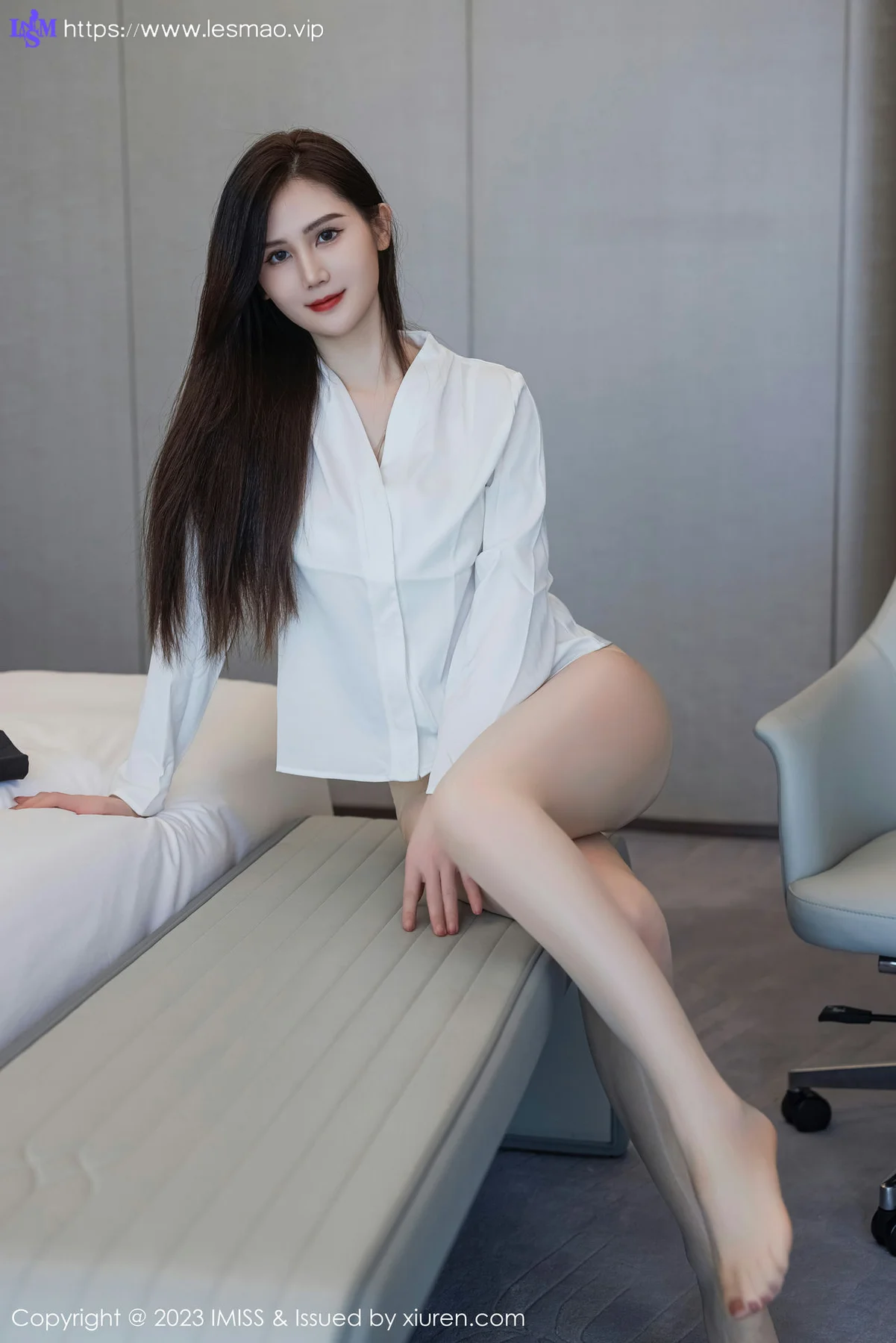 IMiss 爱蜜社 Vol.739 SISY思 黑色Ol性感写真 - 9
