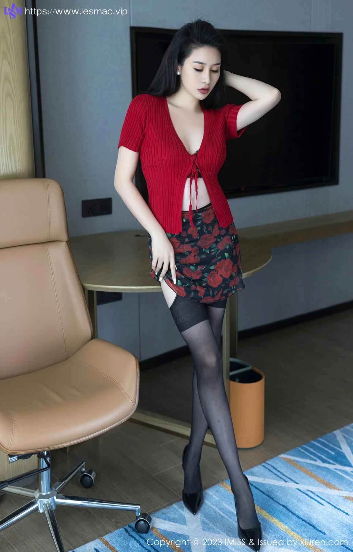 IMiss 爱蜜社 Vol.740 Jermy 丽质模特性感写真 - 1
