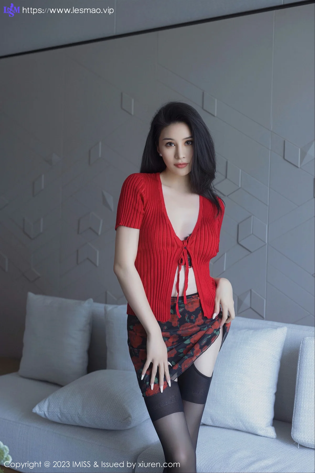 IMiss 爱蜜社 Vol.740 Jermy 丽质模特性感写真 - 8