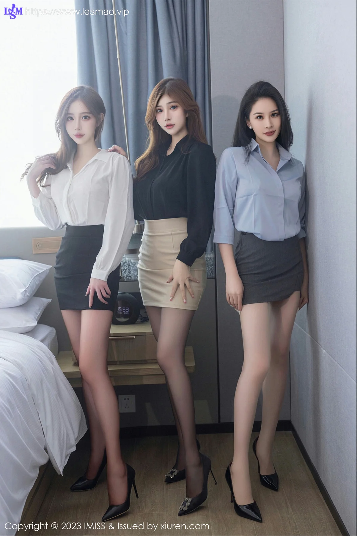 IMiss 爱蜜社 Vol.743 Lavinia肉肉、Jermy和Lindalinda 倾情拍摄模特... - 3