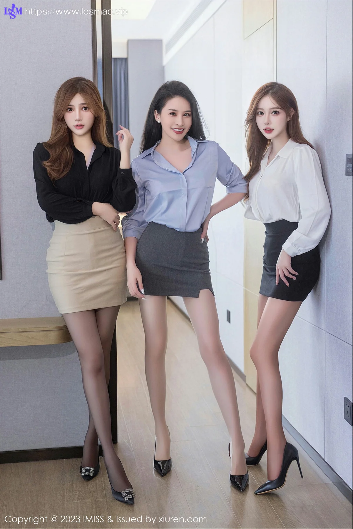 IMiss 爱蜜社 Vol.743 Lavinia肉肉、Jermy和Lindalinda 倾情拍摄模特... - 7