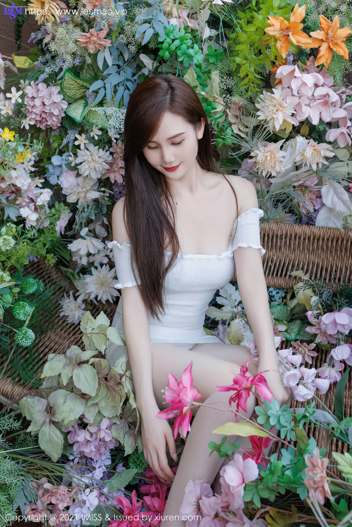 IMiss 爱蜜社 Vol.761 SISY思 紫色蕾丝内衣性感写真 - 7