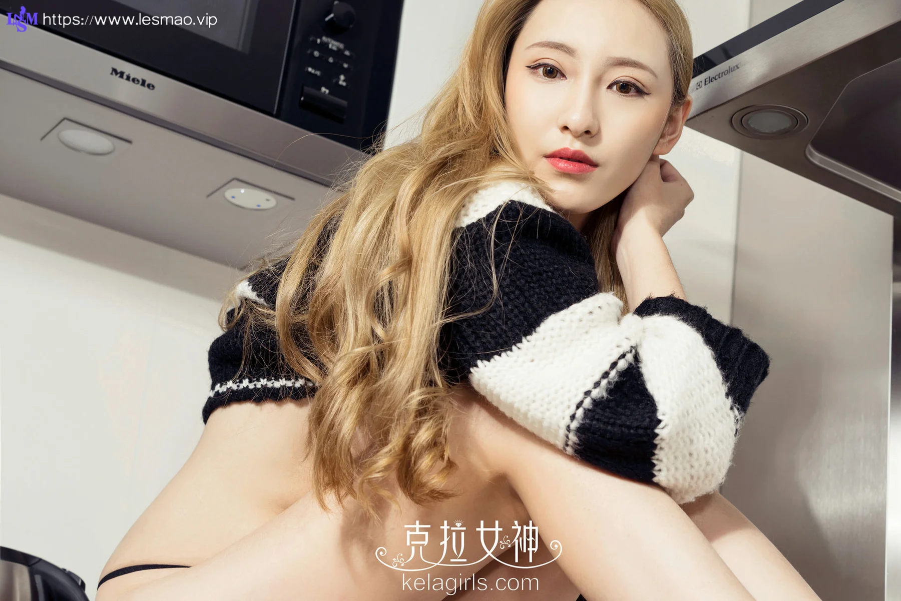 KeLa 克拉女神 No.003 Modo 陈莹金发洗衣女郎 - 4