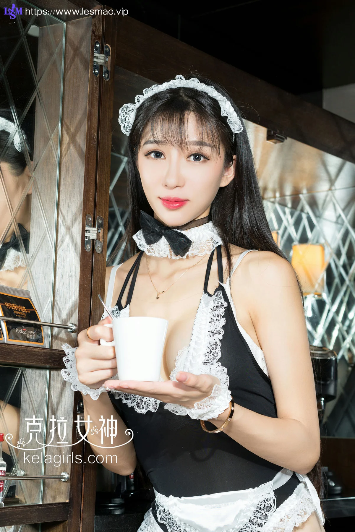 KeLa 克拉女神 No.115 吴倩倩诱人の女仆娃娃 女仆制服 - 6
