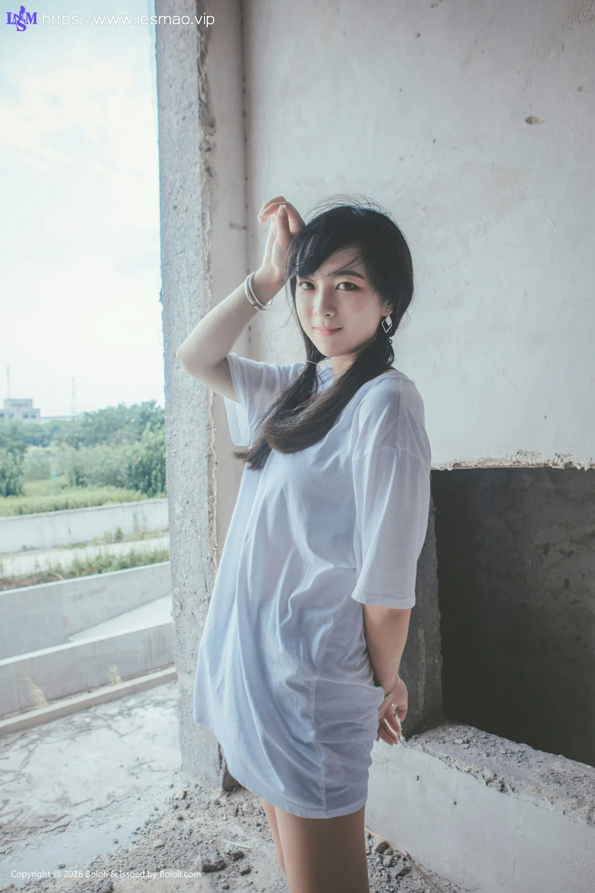 Kimoe 激萌文化 Vol.020 Modo 超凶的诺废墟中的清新少女 - 2