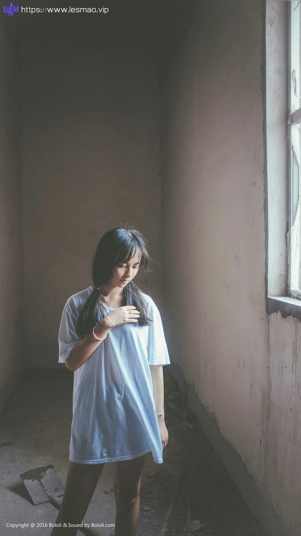 Kimoe 激萌文化 Vol.020 Modo 超凶的诺废墟中的清新少女 - 4