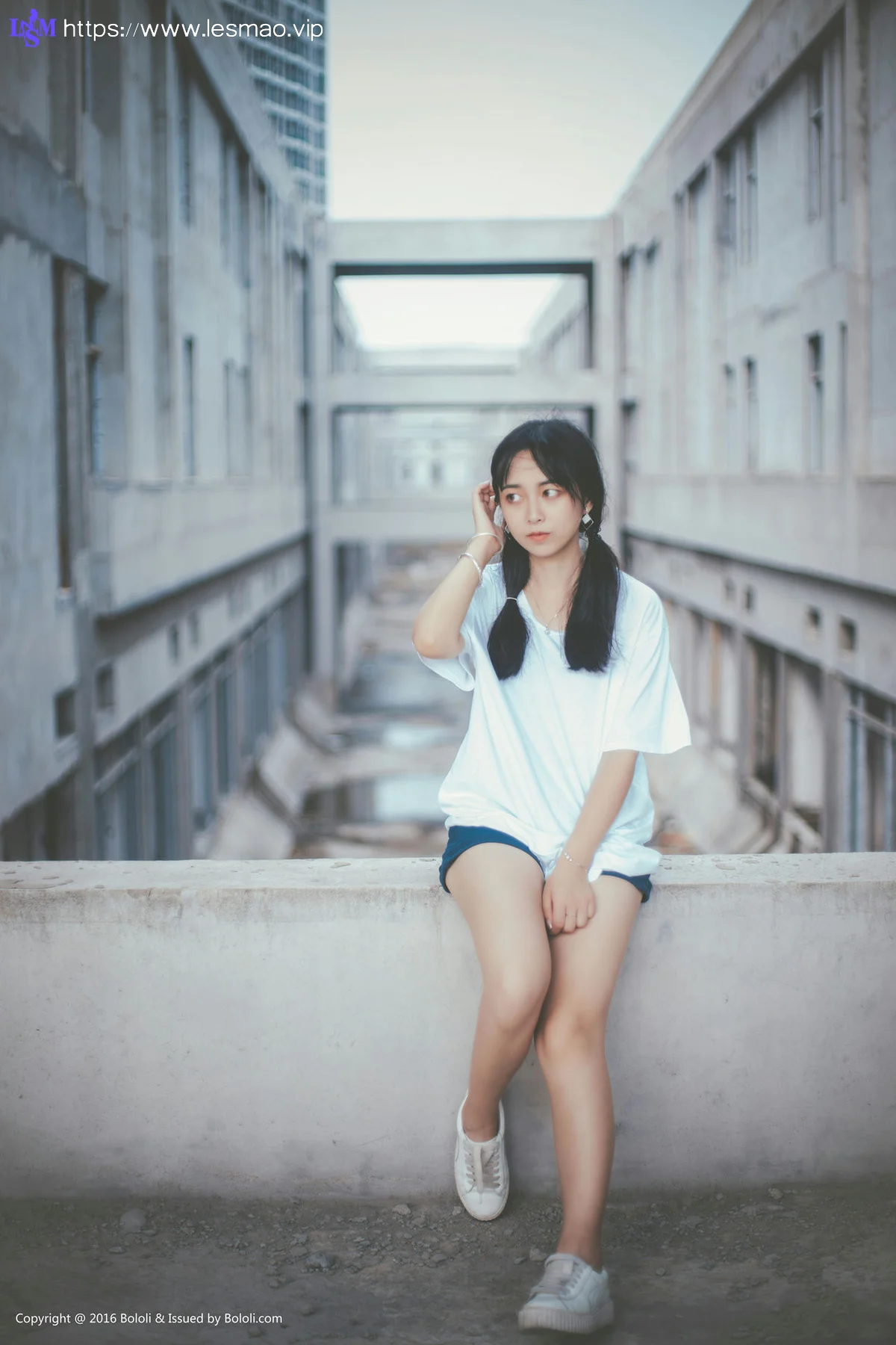 Kimoe 激萌文化 Vol.020 Modo 超凶的诺废墟中的清新少女 - 5