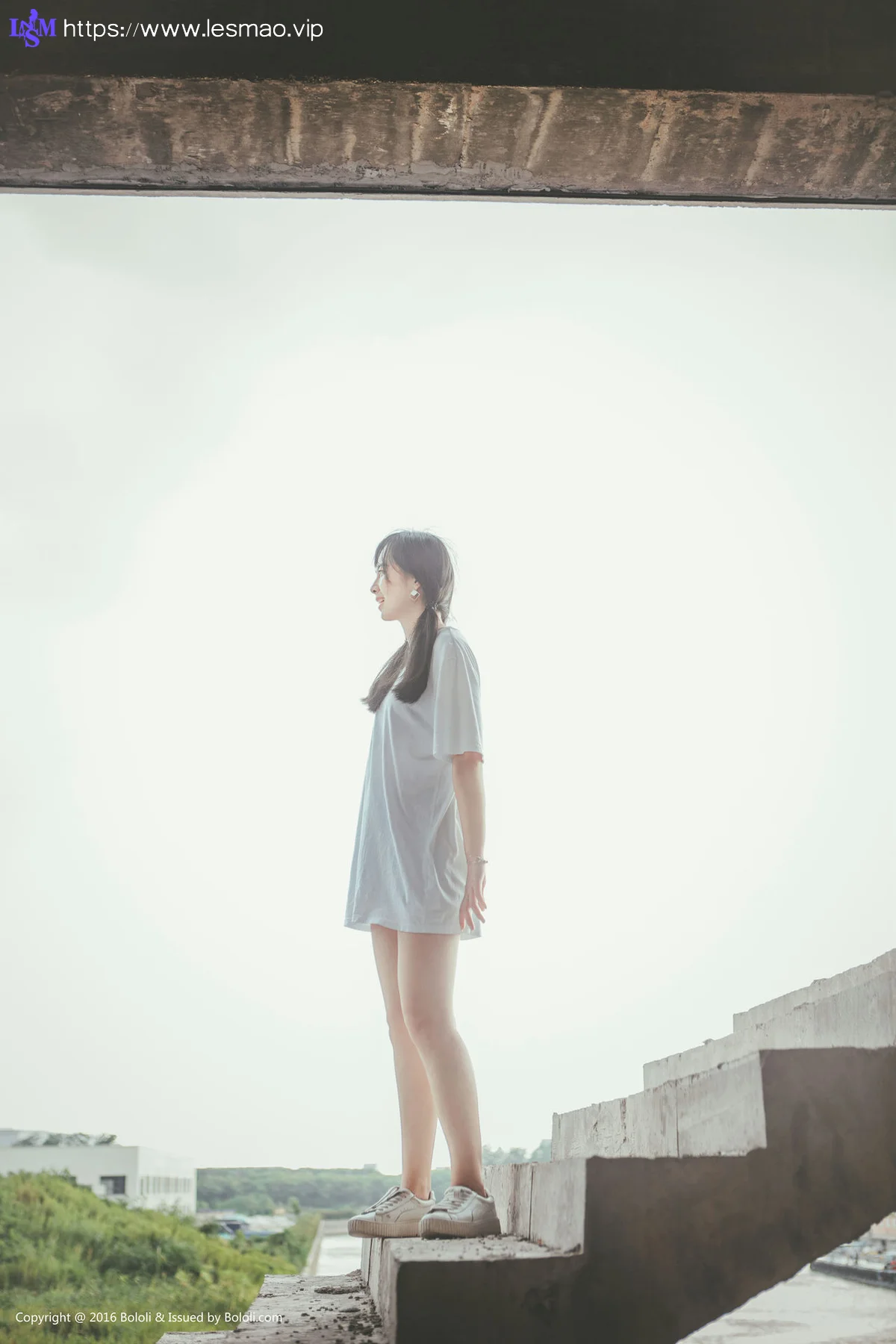 Kimoe 激萌文化 Vol.020 Modo 超凶的诺废墟中的清新少女 - 8
