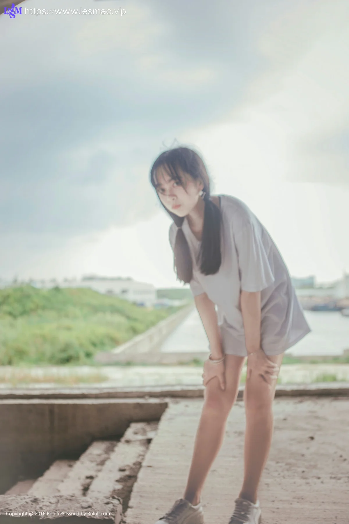 Kimoe 激萌文化 Vol.020 Modo 超凶的诺废墟中的清新少女 - 1