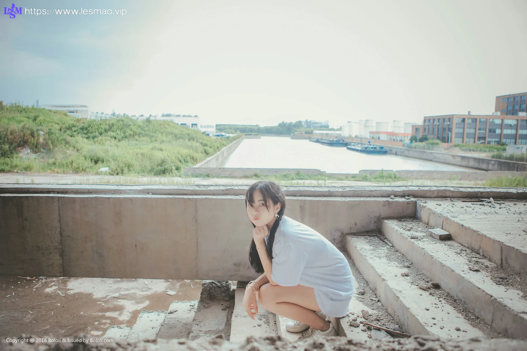 Kimoe 激萌文化 Vol.020 Modo 超凶的诺废墟中的清新少女 - 9