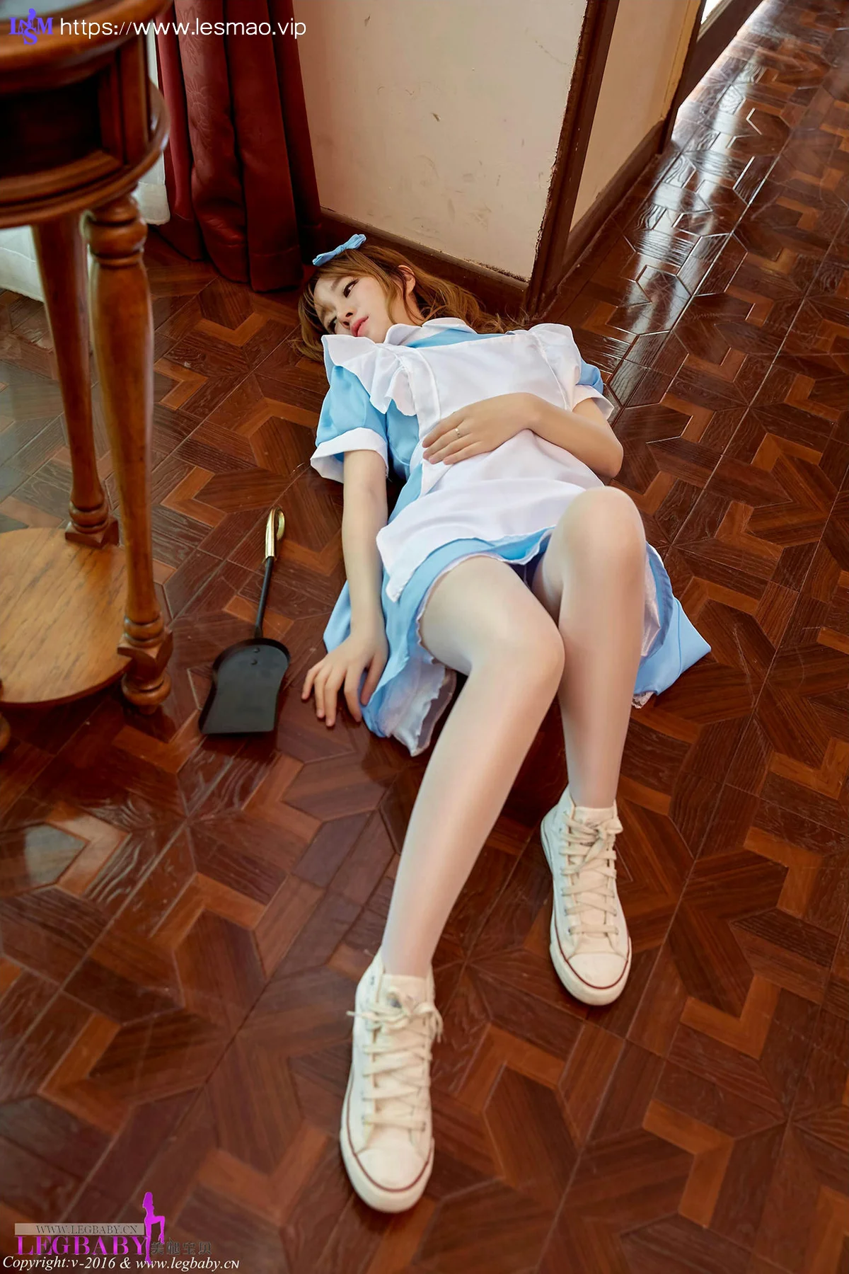 Legbaby 美腿宝贝 No.020 王语纯 女仆制服女神嫩模 - 4