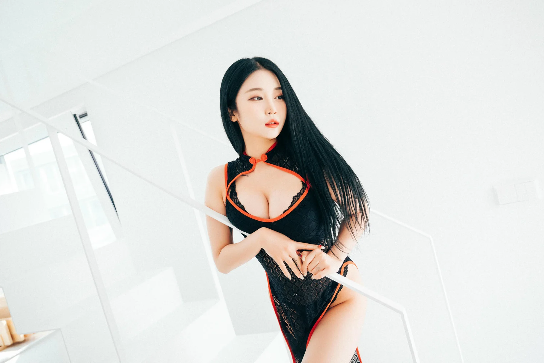 Loozy  No.003 loozy Bomi性感旗袍翘臀 - 4
