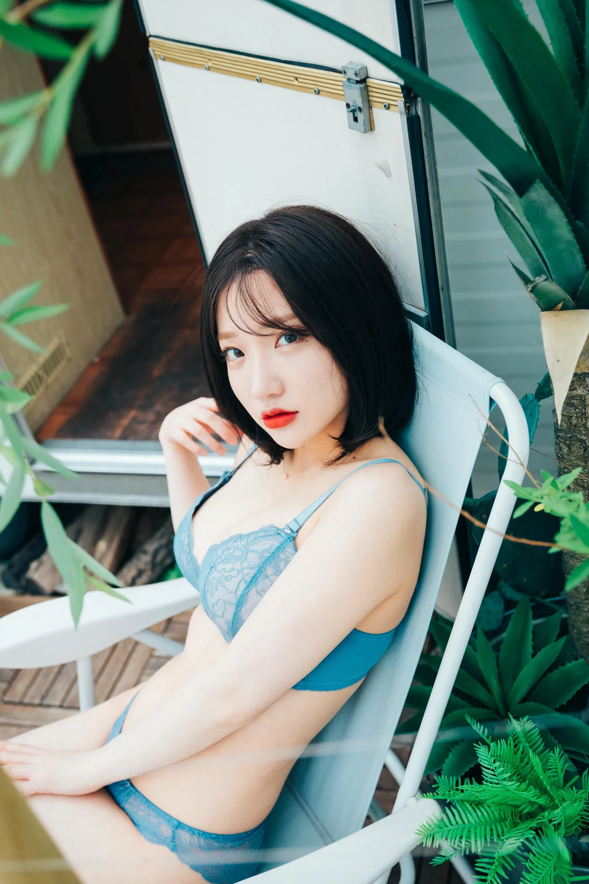 Loozy No.005 Ye-Eun短发少女内衣 - 3