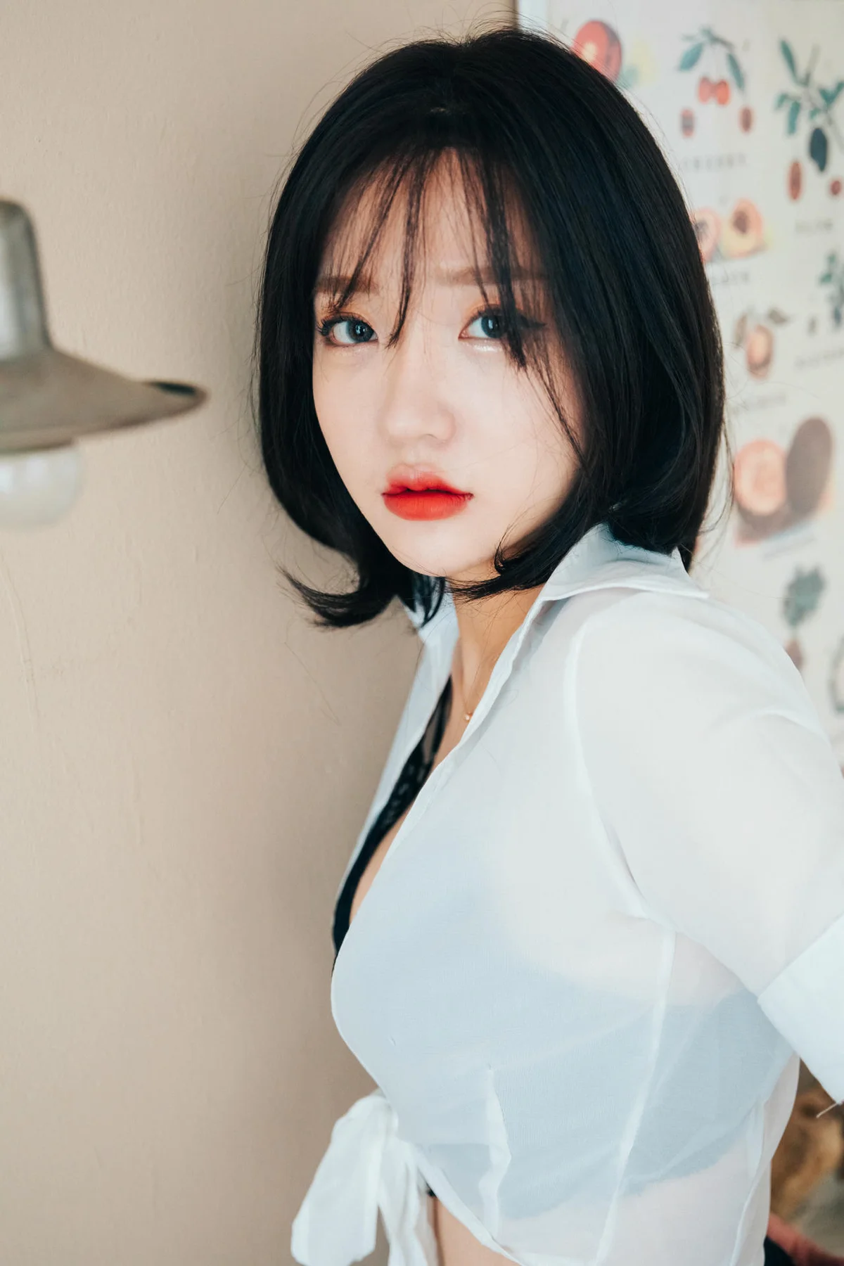 Loozy No.009 Ye-Eun黑丝ol短裙 - 1