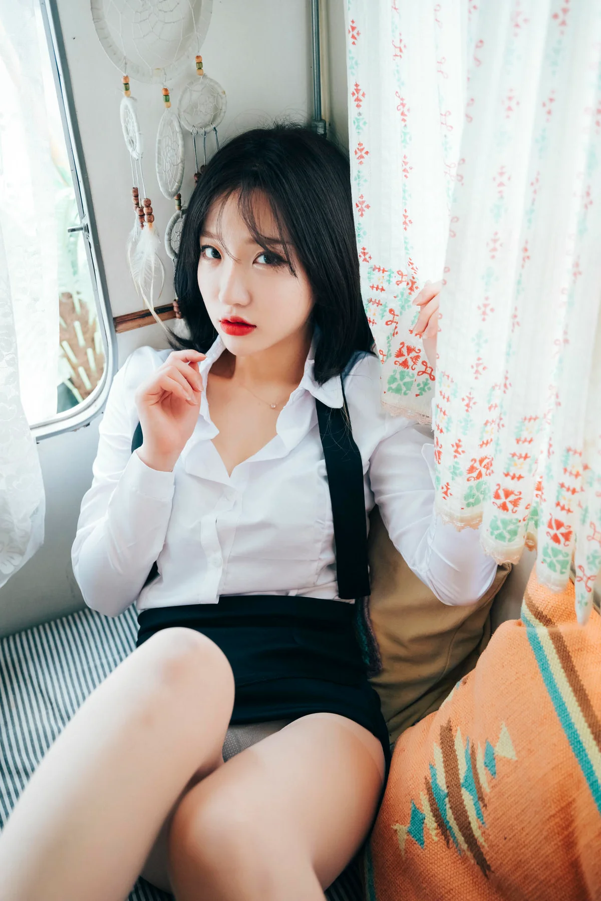 Loozy No.010 Bambi制服乳贴写真 - 3