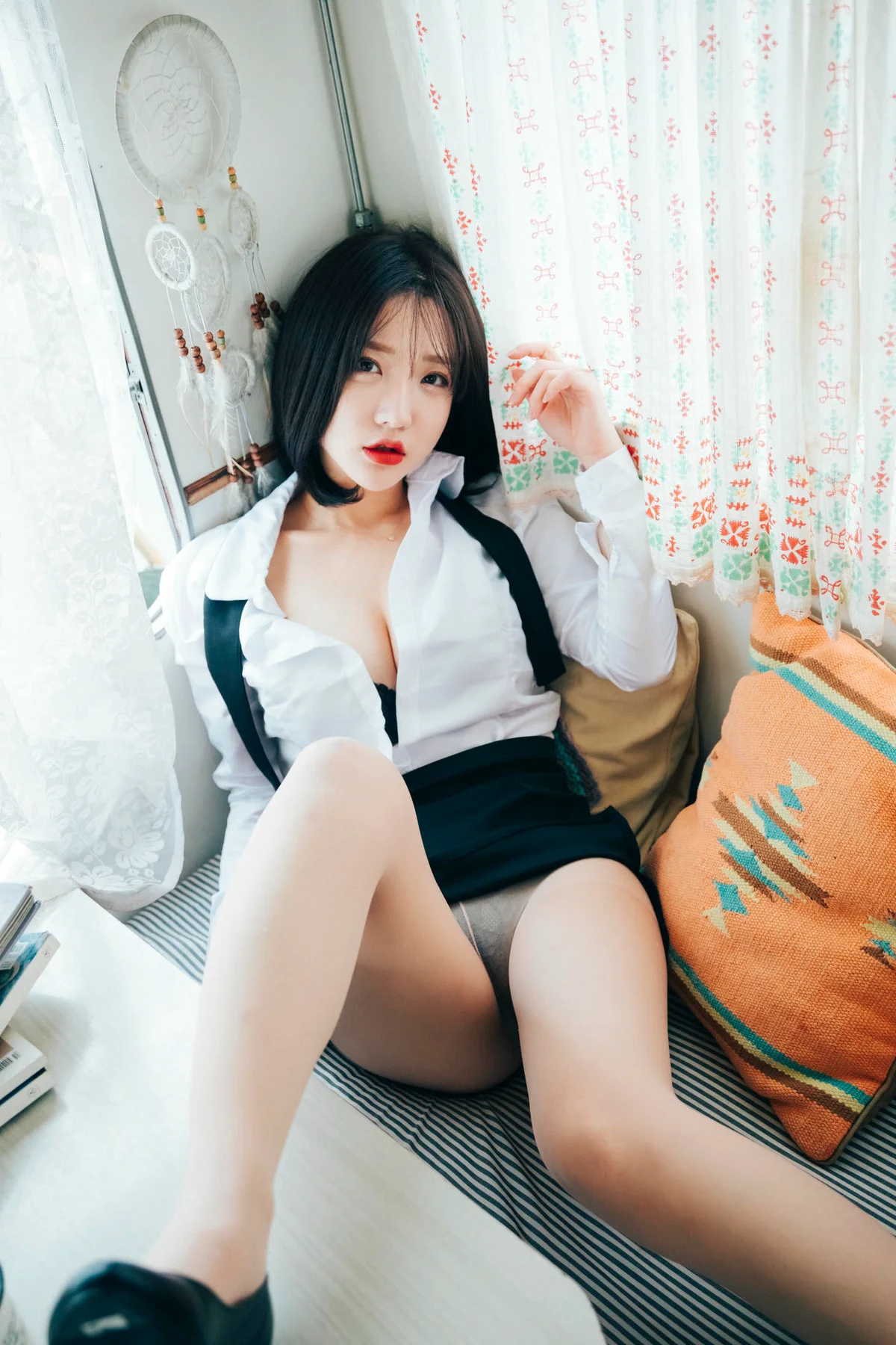 Loozy No.010 Bambi制服乳贴写真 - 5