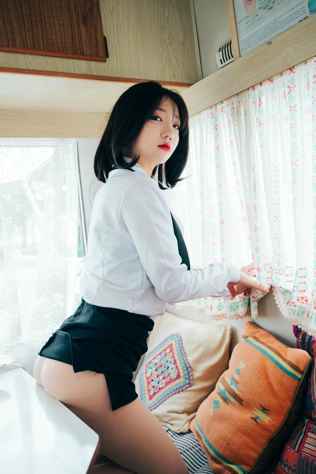 Loozy No.010 Bambi制服乳贴写真 - 7