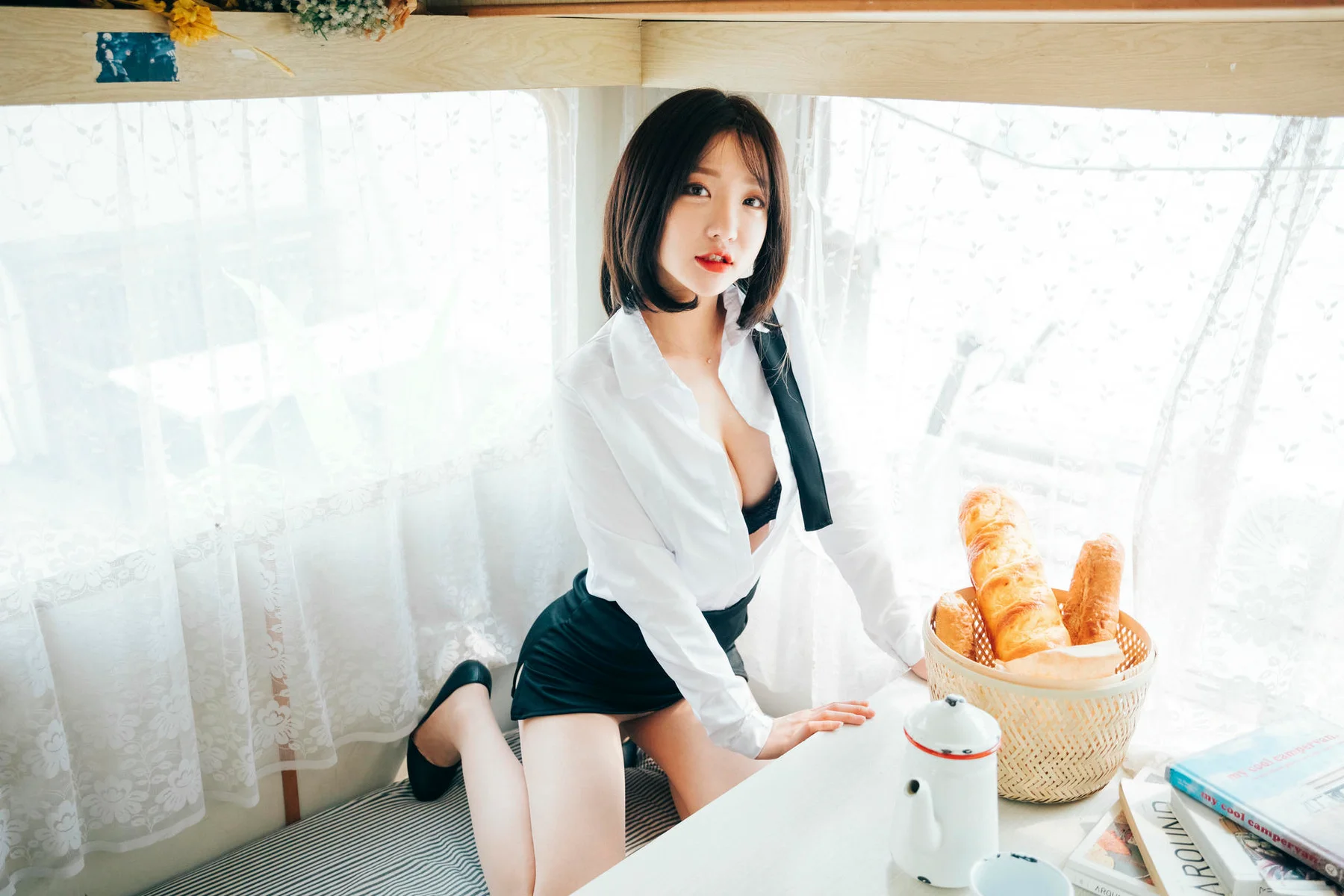 Loozy No.010 Bambi制服乳贴写真 - 4