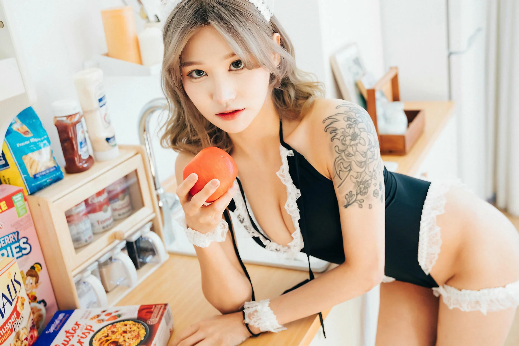 Loozy No.011 Taeri白色连体衣 - 4
