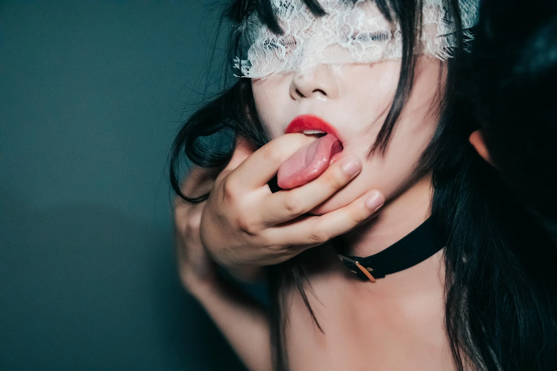 Loozy No.016 Min黑丝美腿蕾丝 - 3
