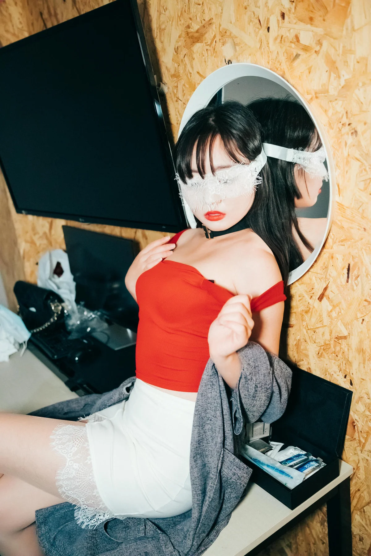Loozy No.016 Min黑丝美腿蕾丝 - 9