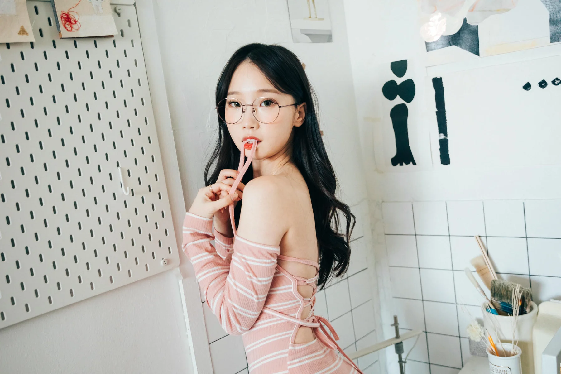 Loozy No.023 Pureding连体衣少女 - 9