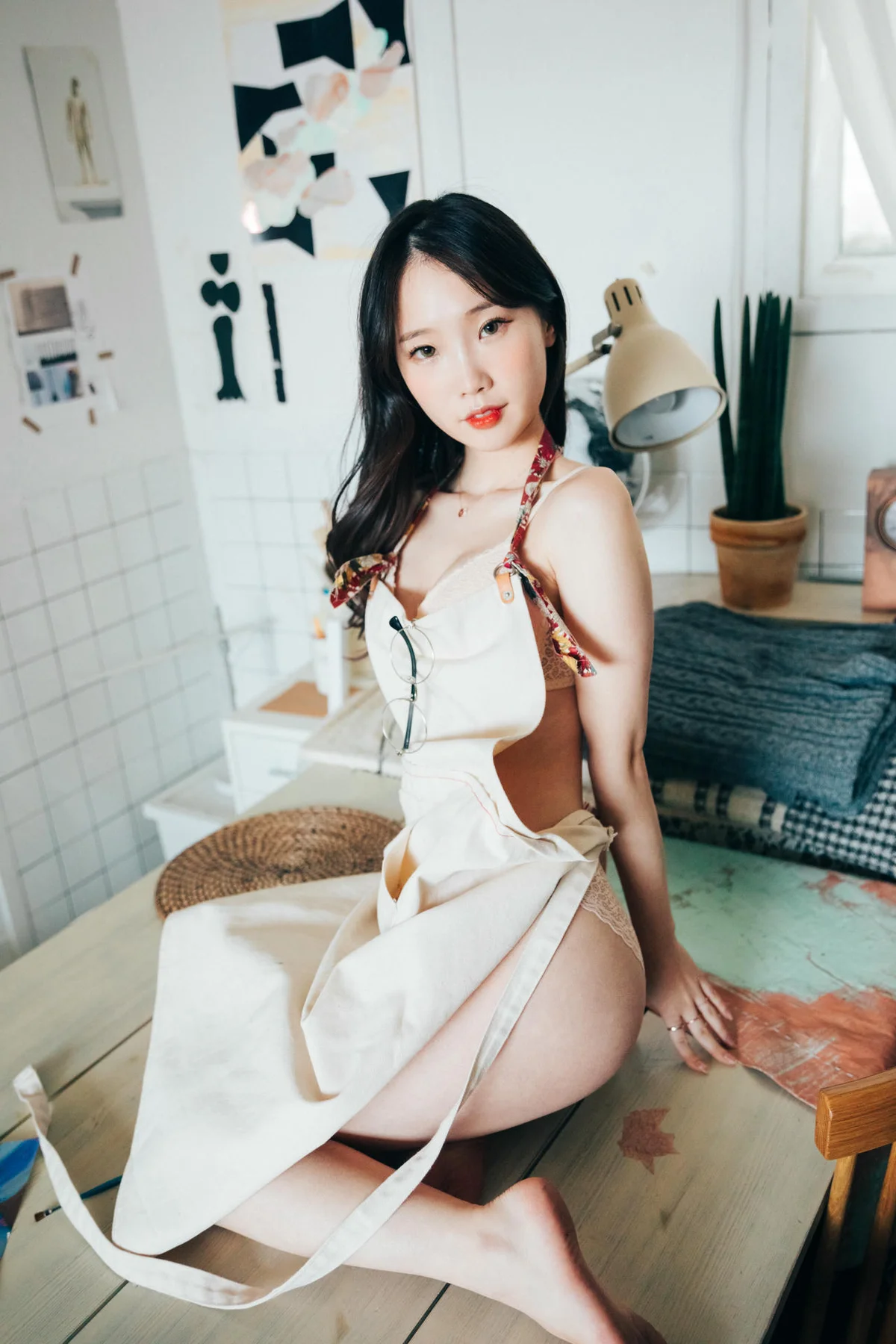 Loozy No.023 Pureding连体衣少女 - 5
