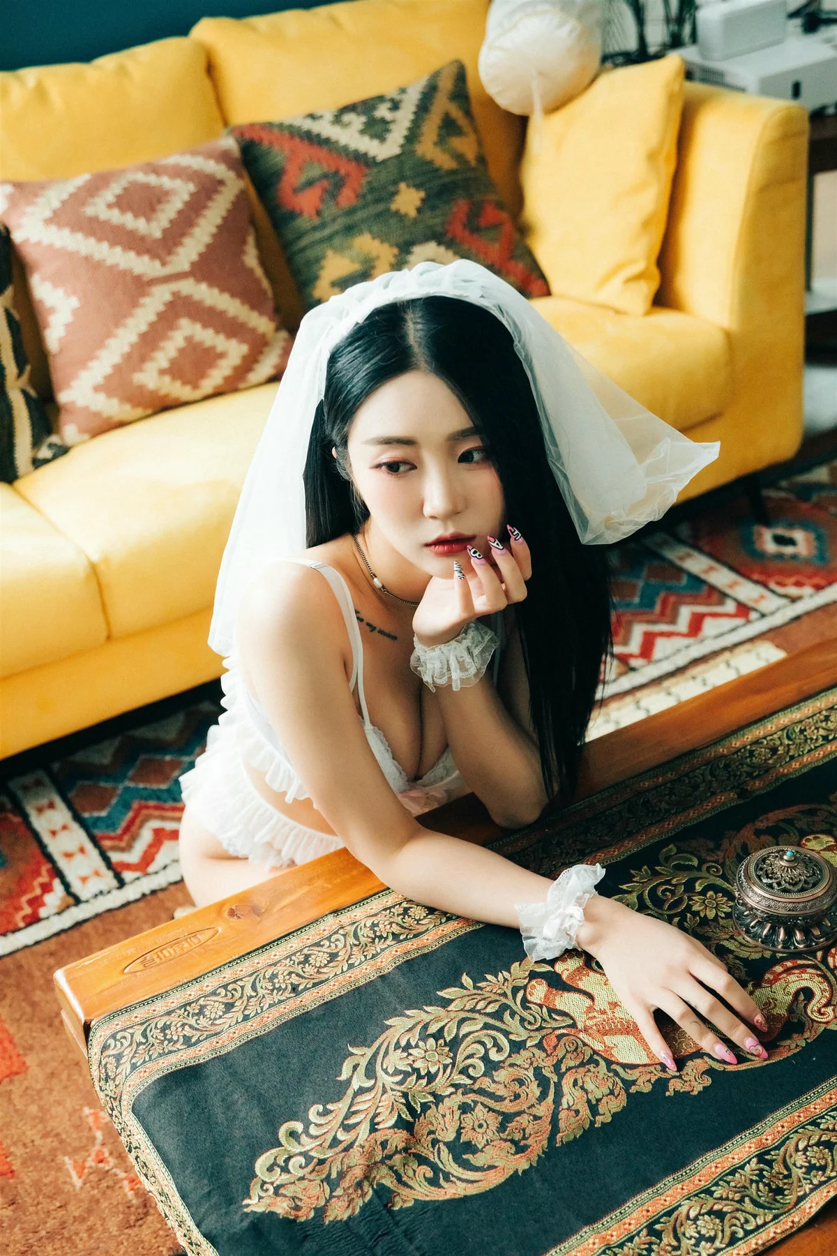 Loozy No.024 Bomi婚纱制服写真 - 6
