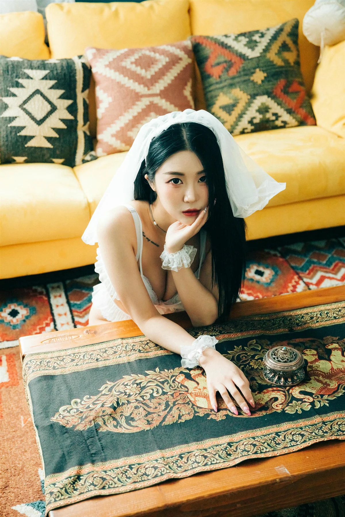 Loozy No.024 Bomi婚纱制服写真 - 7