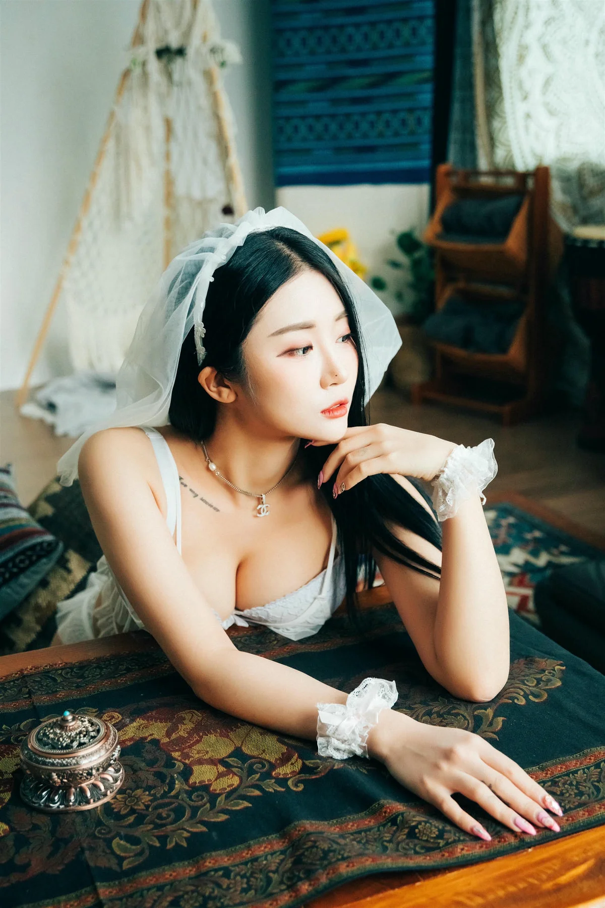 Loozy No.024 Bomi婚纱制服写真 - 9