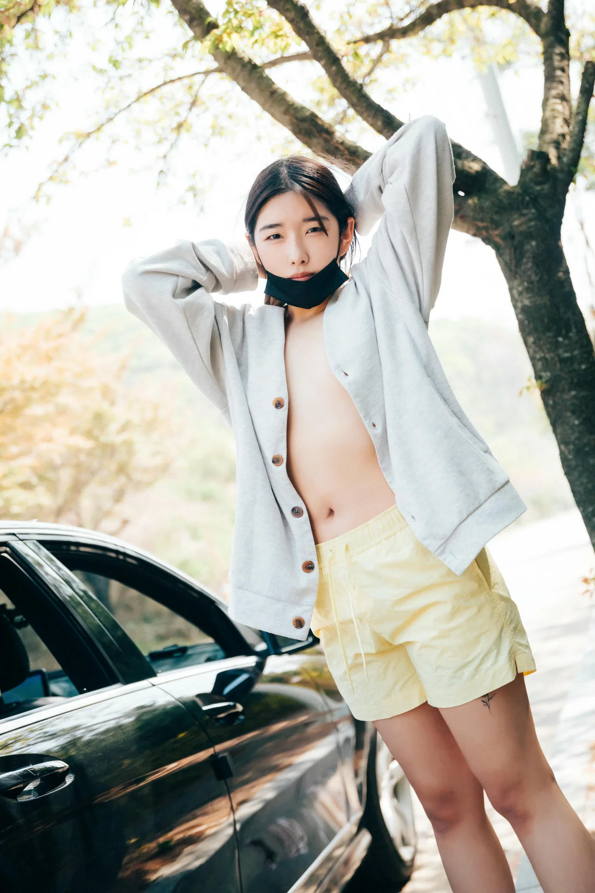 Loozy No.025 Sonson车内写真美女 - 3