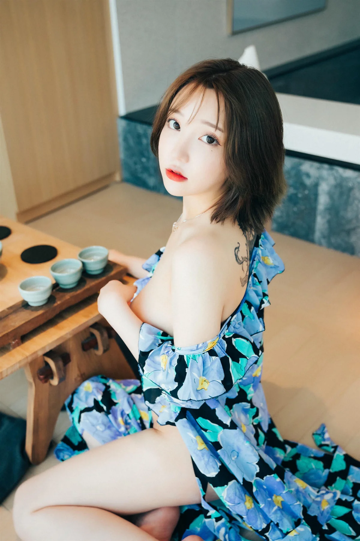 Loozy No.031 Ye-Eun湿身碎花裙 - 3
