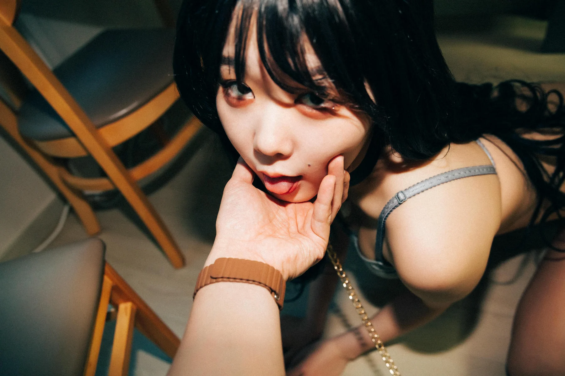 Loozy No.036 Zia黑色蕾丝情趣玉体 - 3