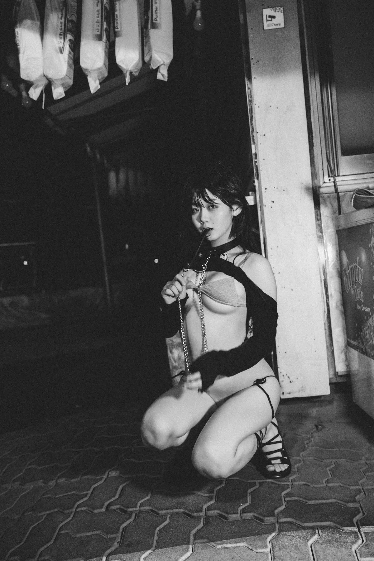 Loozy No.036 Zia黑色蕾丝情趣玉体 - 7