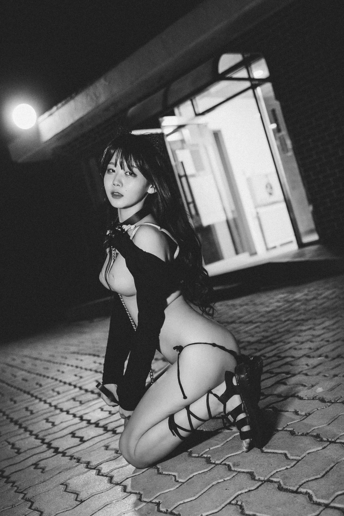 Loozy No.036 Zia黑色蕾丝情趣玉体 - 3