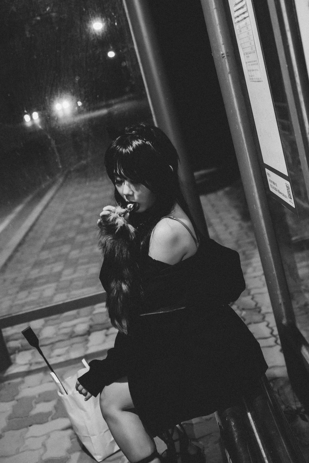 Loozy No.036 Zia黑色蕾丝情趣玉体 - 2