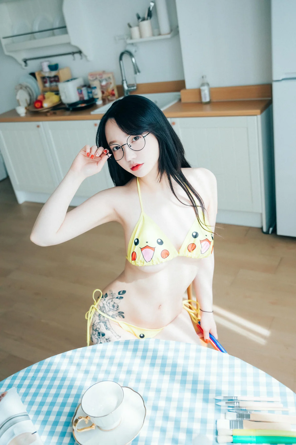 Loozy No.037 Son Ye-Eun女仆制服套图 - 3