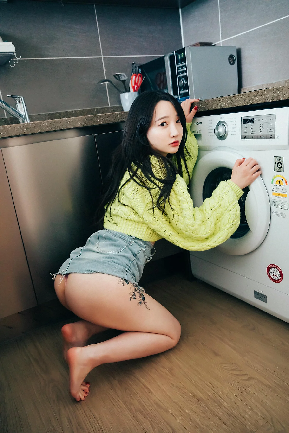 Loozy No.038 Son Ye-Eun玉背纹身辣女 - 7