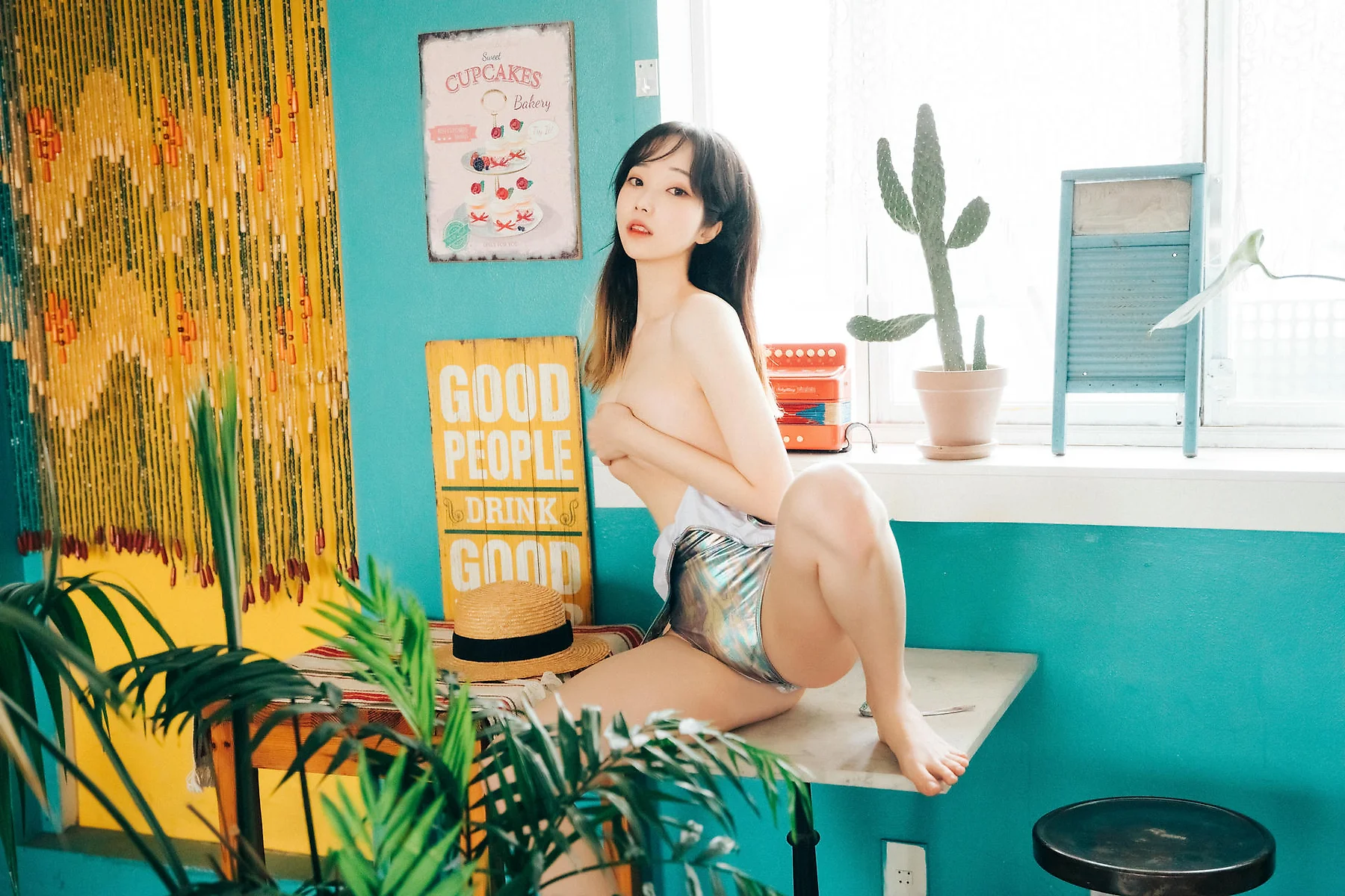 Loozy No.039 Bomi亮色连体衣写真 - 8