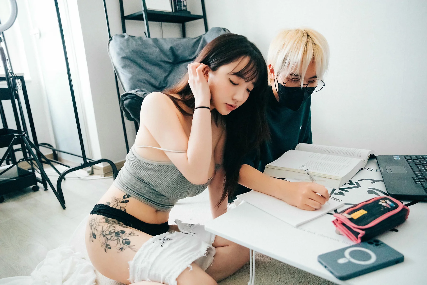 Loozy No.040 Son Ye-Eun私教补习诱惑 - 3