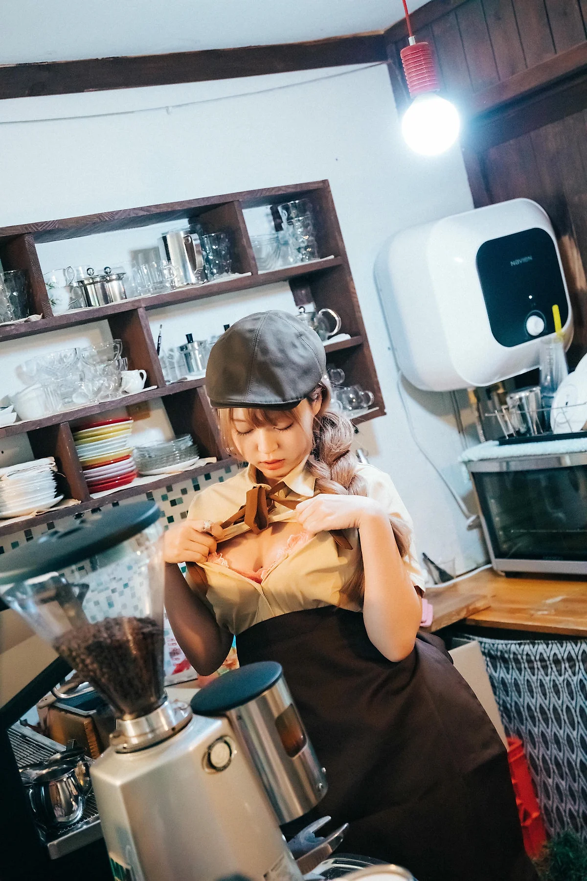 Loozy No.050 Mozzi咖啡馆美女 - 5