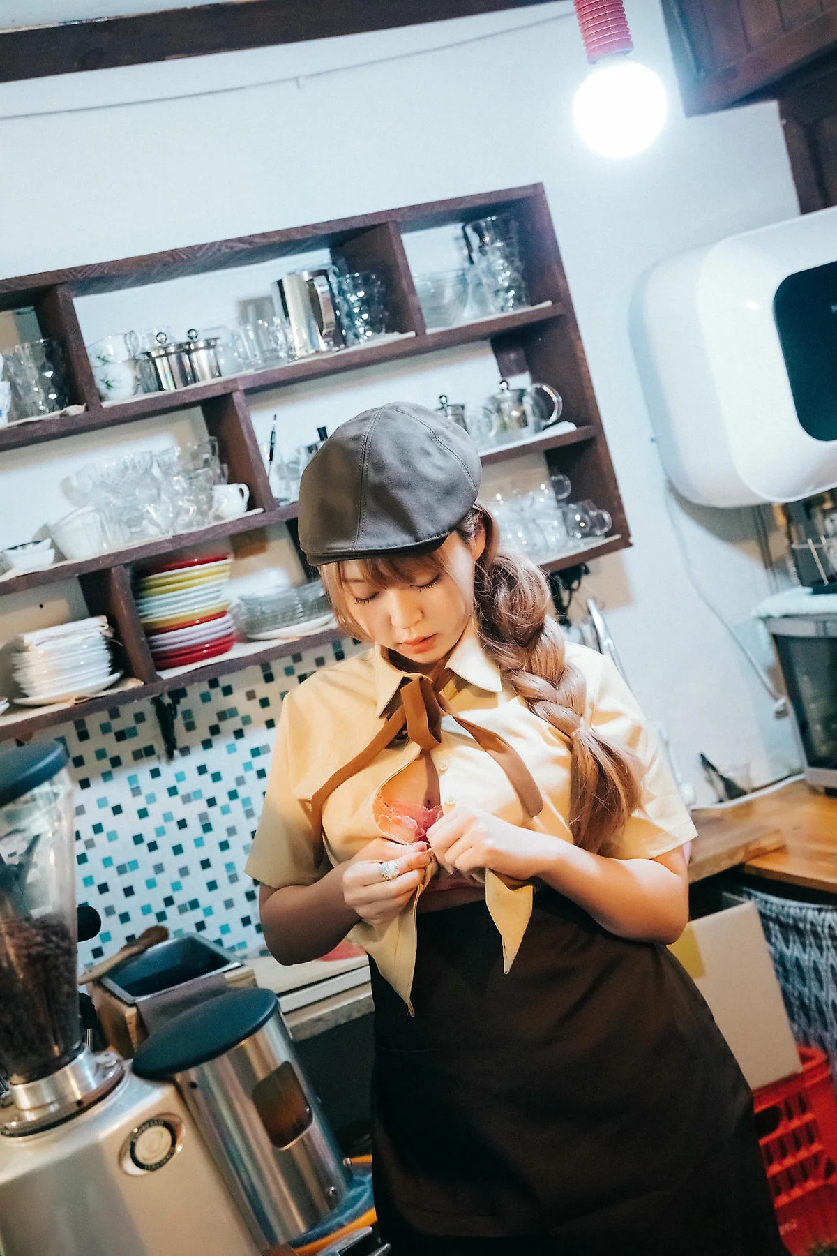 Loozy No.050 Mozzi咖啡馆美女 - 6