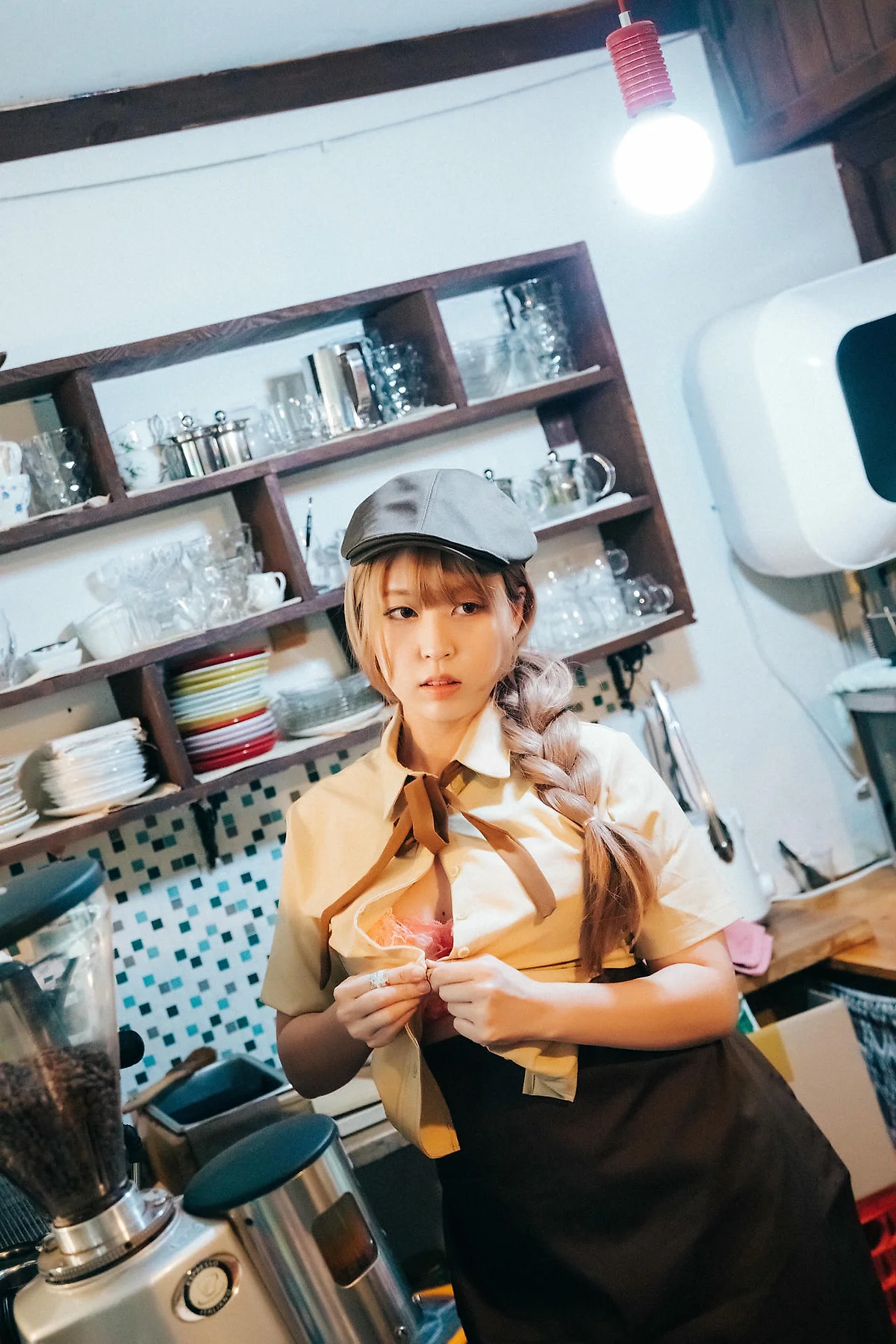 Loozy No.050 Mozzi咖啡馆美女 - 7