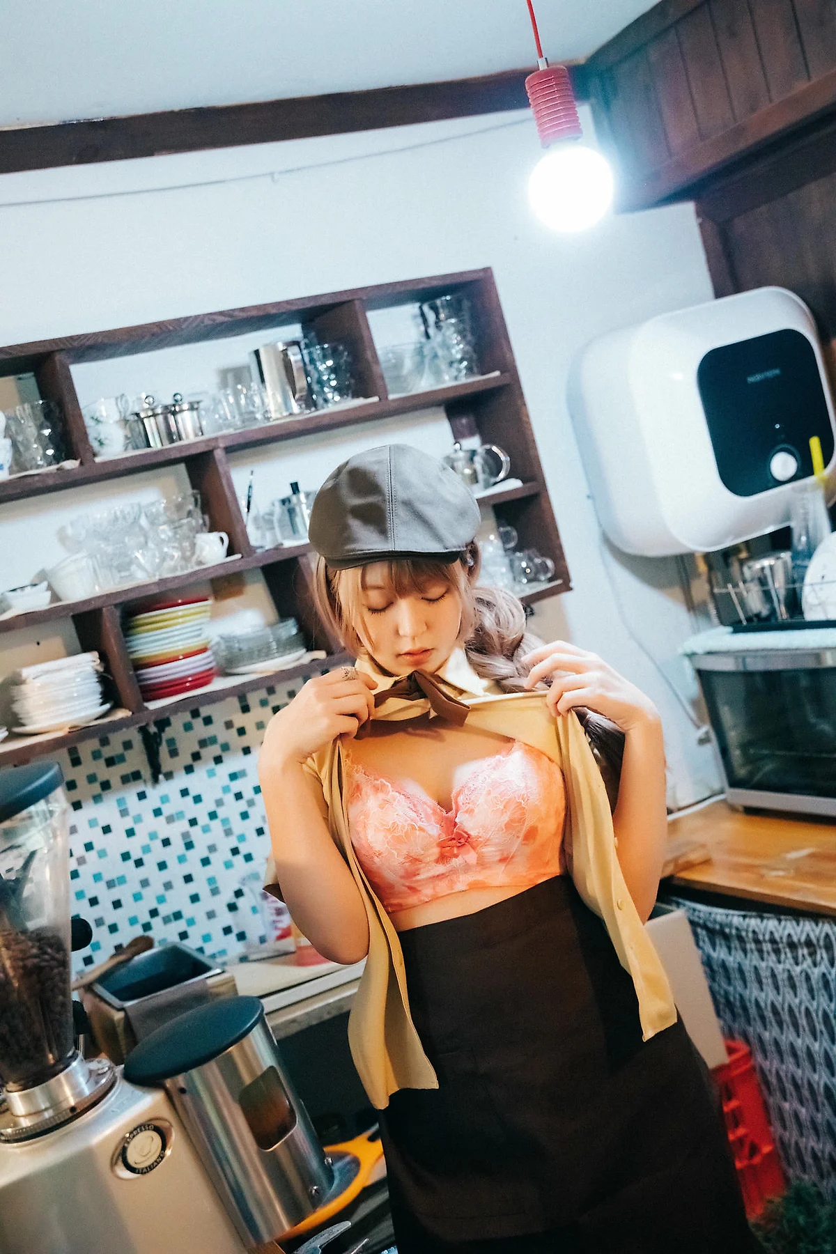 Loozy No.050 Mozzi咖啡馆美女 - 8