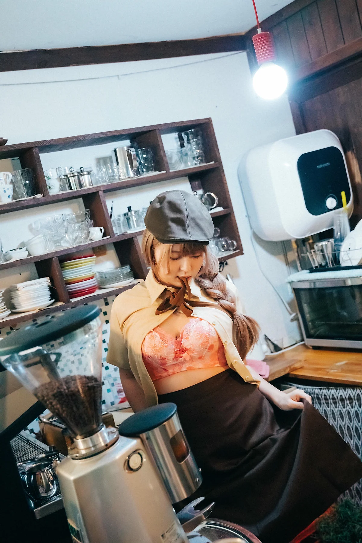 Loozy No.050 Mozzi咖啡馆美女 - 9